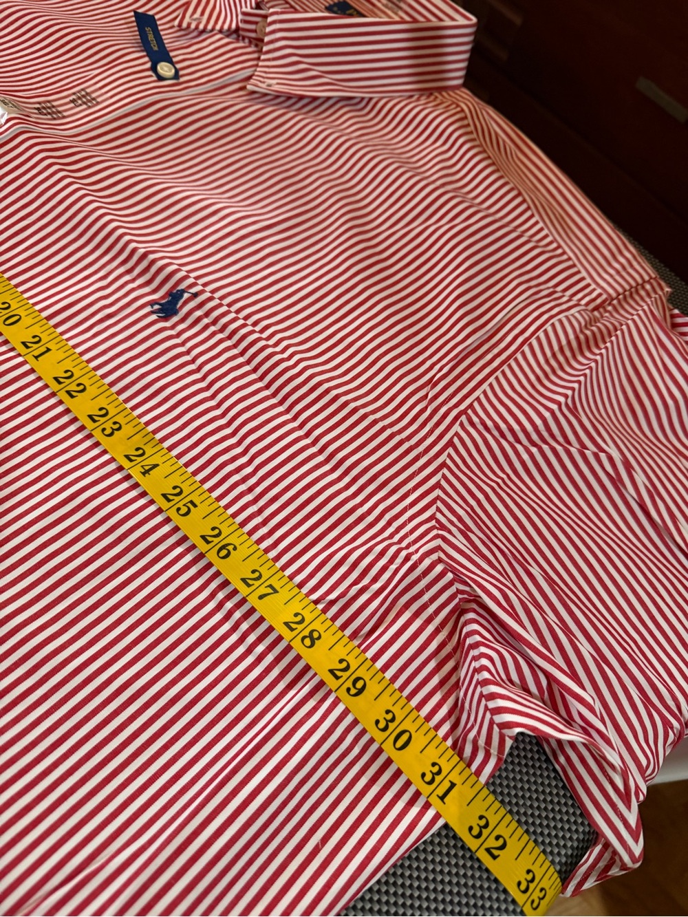 NWT Polo Ralph Lauren Big and Tall Men's Stripe Button-Down Shirt Size 3XLT - Picture 3 of 6